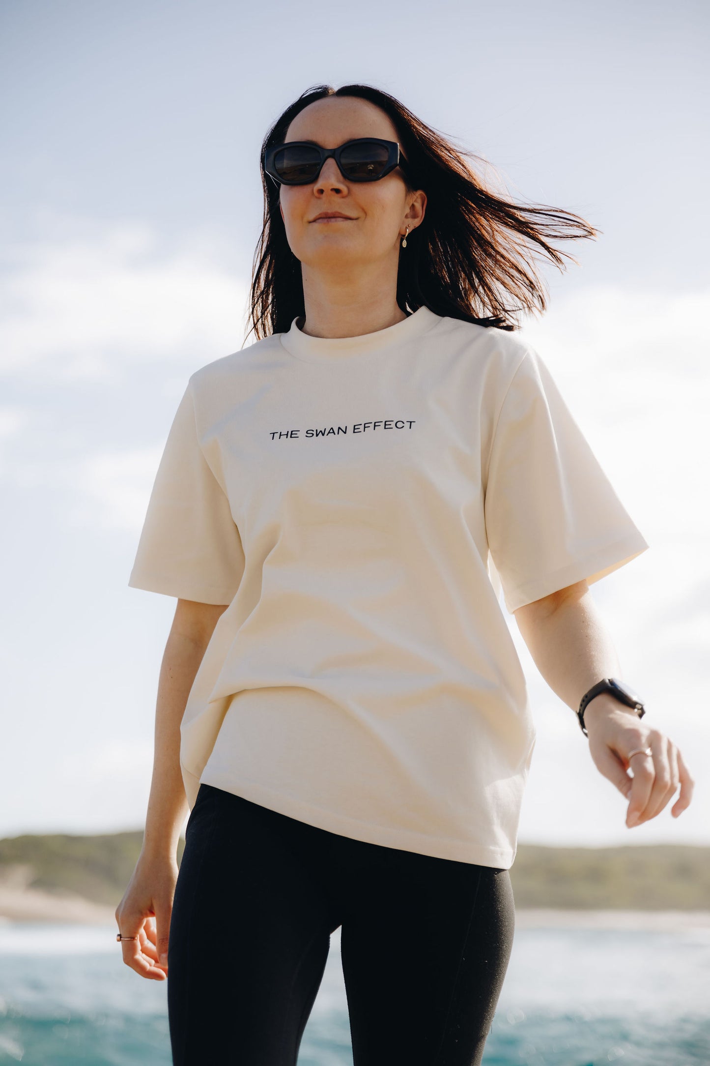 TSE Savasana Tee | Calming Sandstone