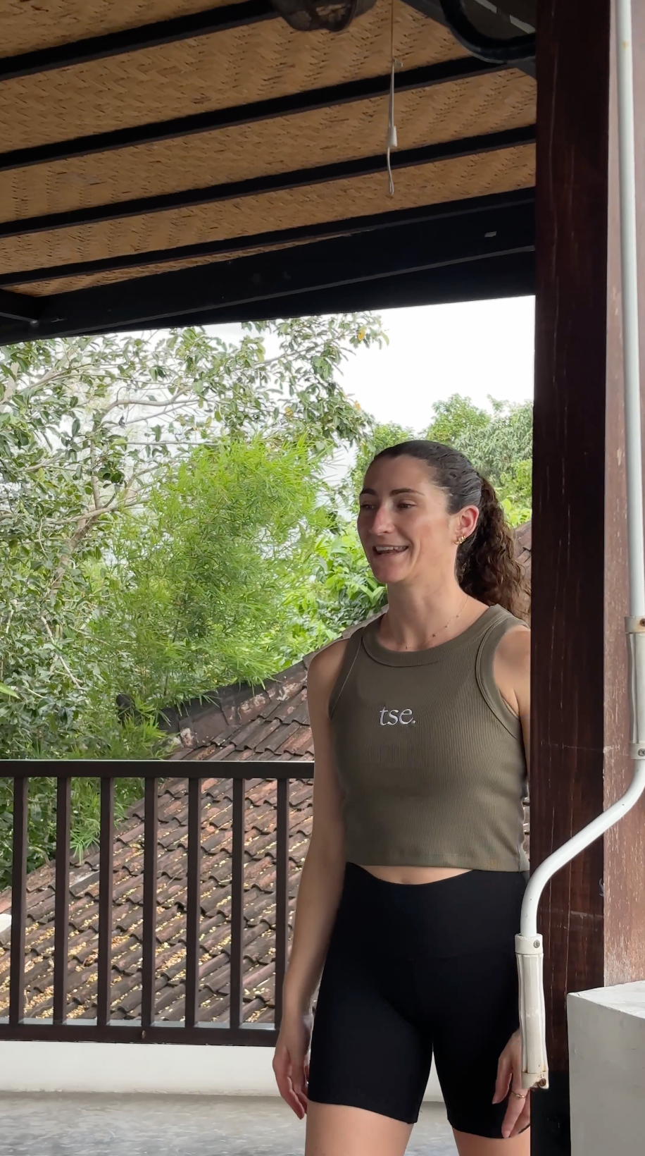 Vinyasa Crop | Mountain Green
