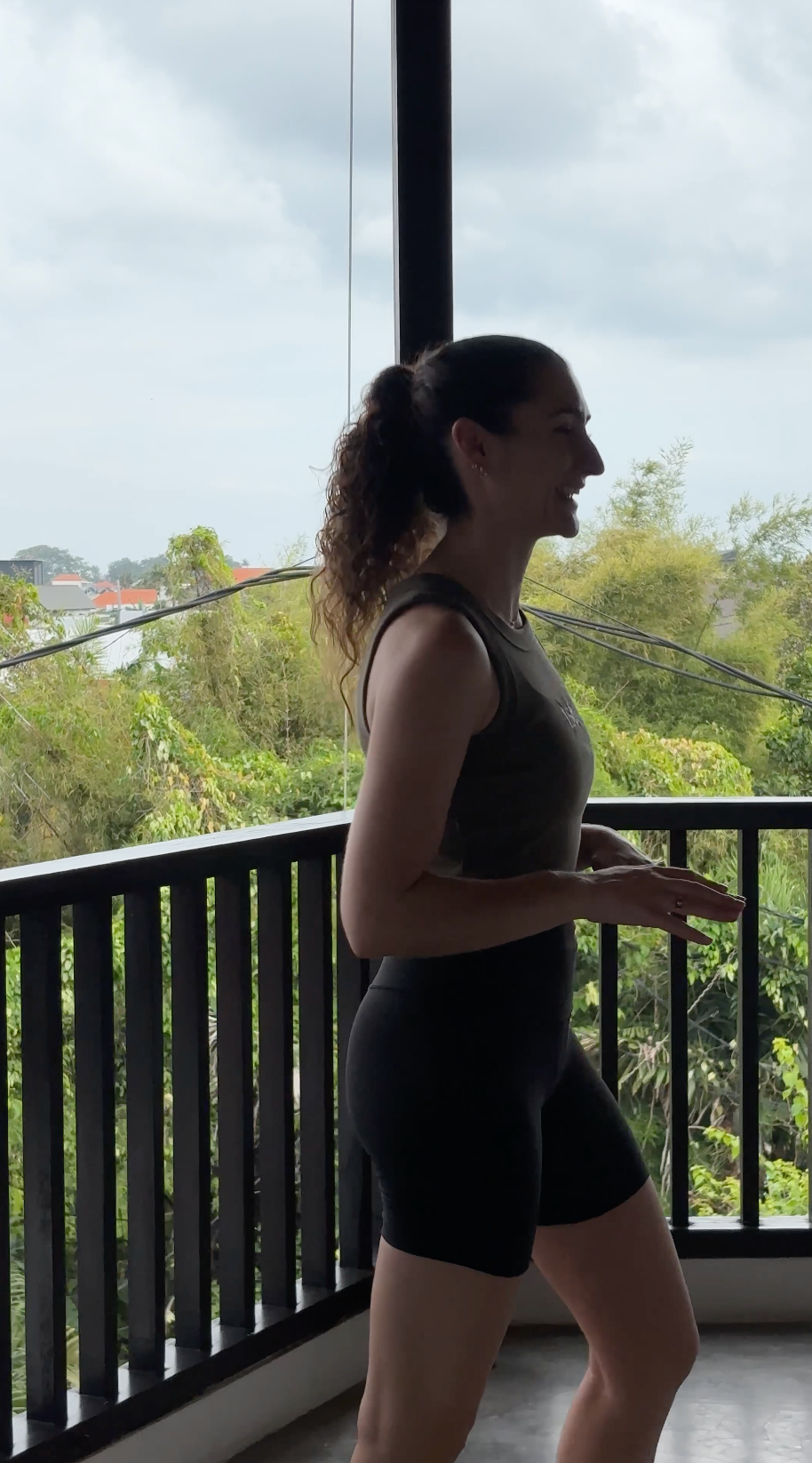 Vinyasa Crop | Mountain Green