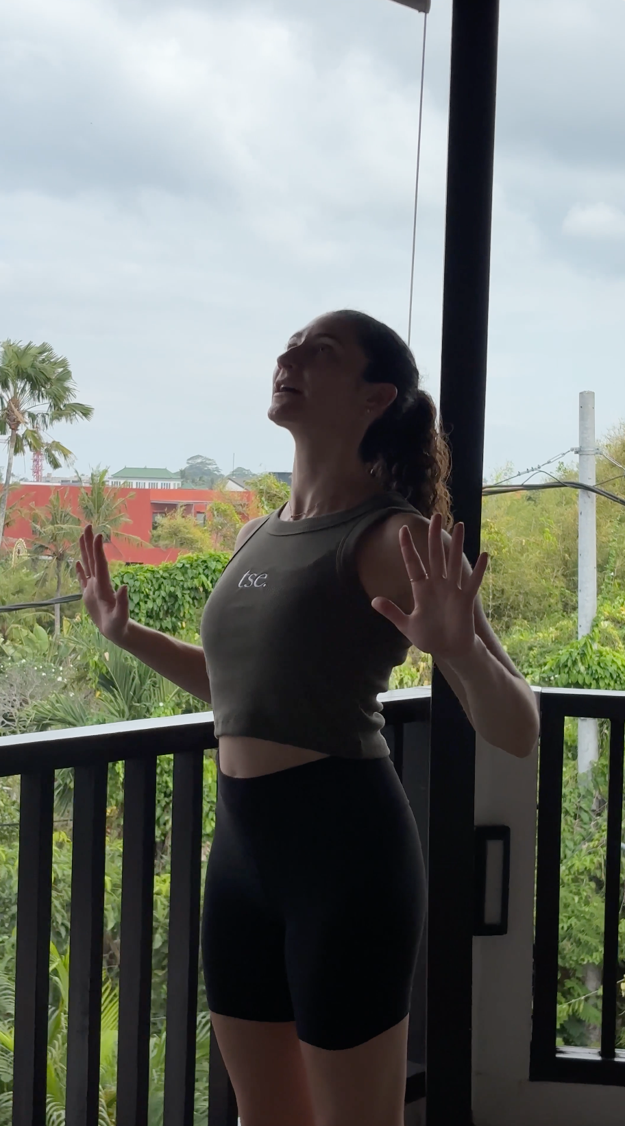 Vinyasa Crop | Mountain Green